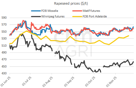 rapeseedprices 27.11.25