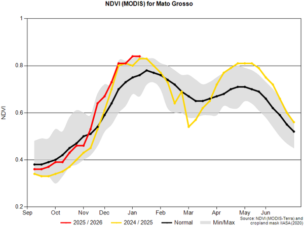 Crop Watch - Just-in-time rains boost Brazil's soybean crop prospects