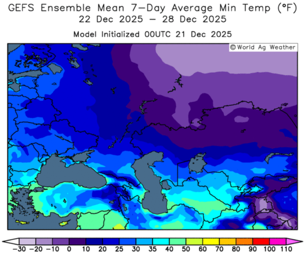 Crop Watch - Russian winter grains face test from extreme cold